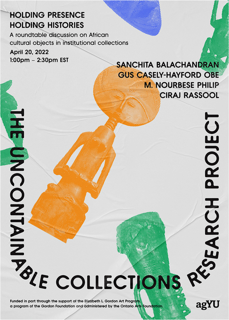 AGYU Uncontainable Research Project Poster design by Marta Ryczko