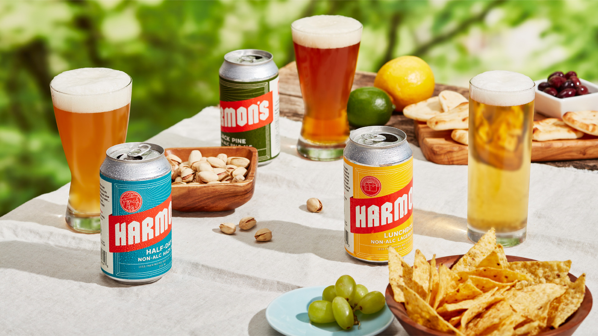 Harmon's beer cans design by Marta Ryczko