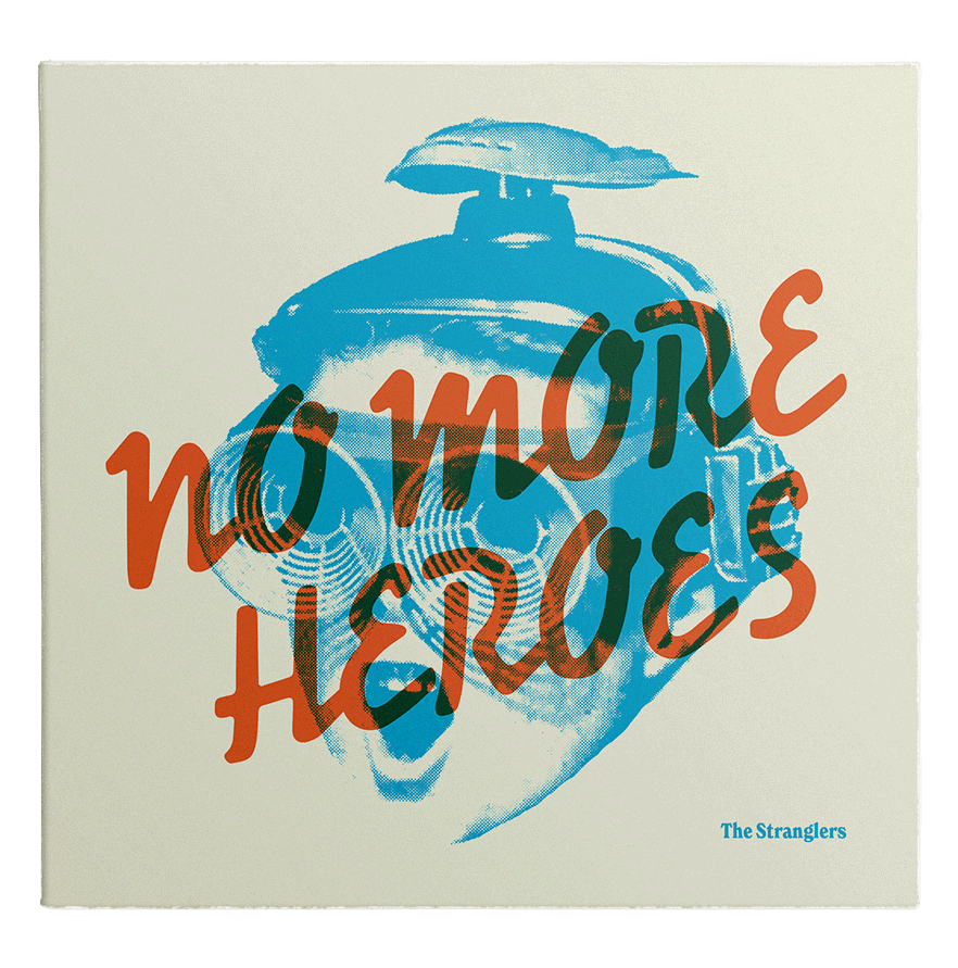 No more heroes by The Stranglers. Alternative cover design by Marta Ryczko