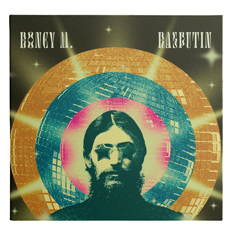 Rasputin by Boney M. Alternative cover design by Marta Ryczko