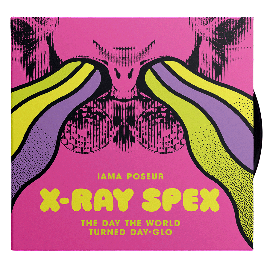 Ima Poseur by The X-Ray Spex. Alternative cover design by Marta Ryczko